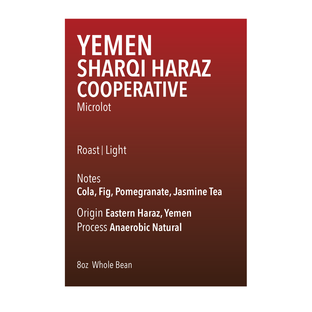 Yemen Sharqi Haraz Anaerobic Natural Vice City Bean