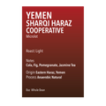 Yemen Sharqi Haraz Anaerobic Natural Vice City Bean