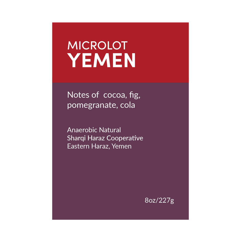 Yemen Sharqi Haraz Anaerobic Natural Vice City Bean