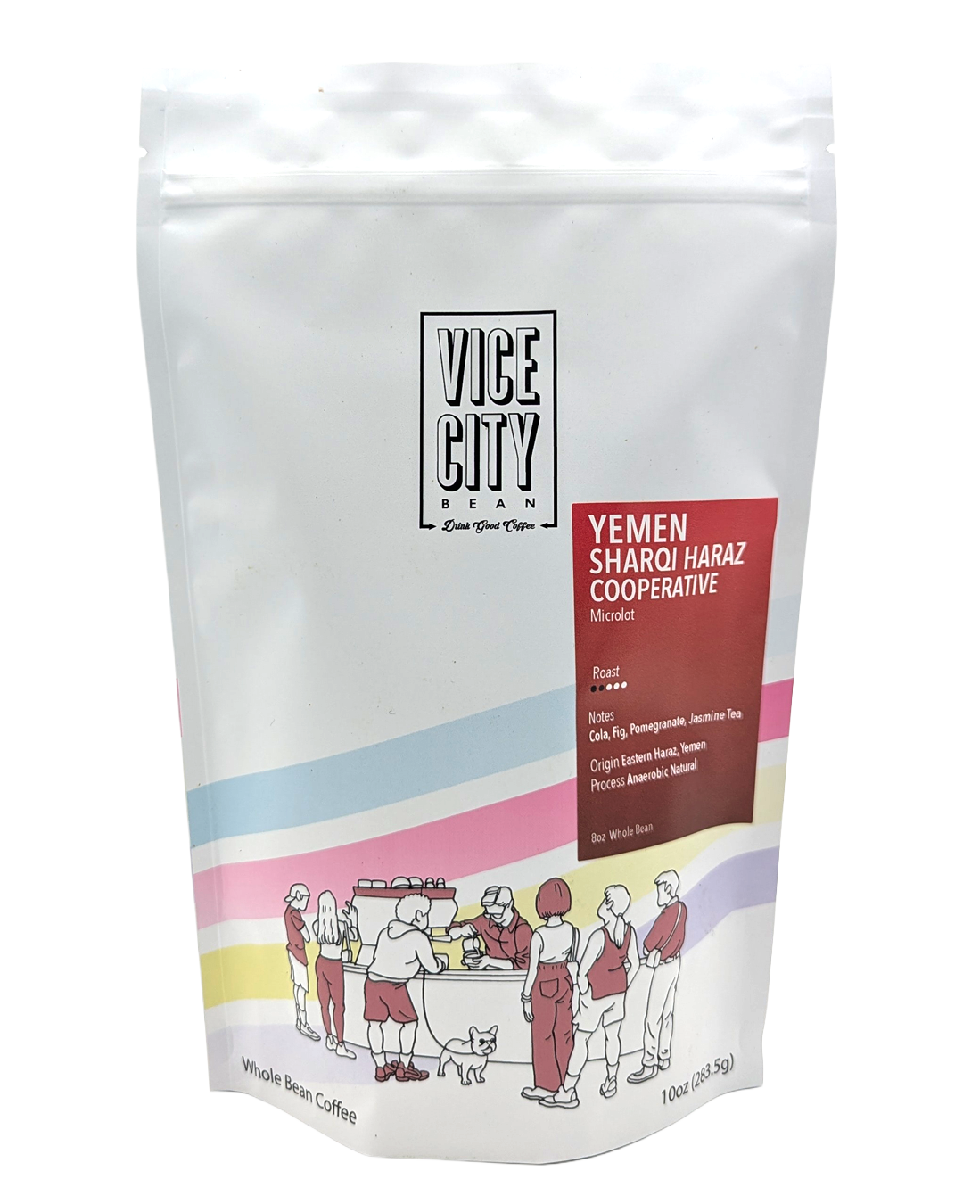 Yemen Sharqi Haraz Anaerobic Natural Vice City Bean